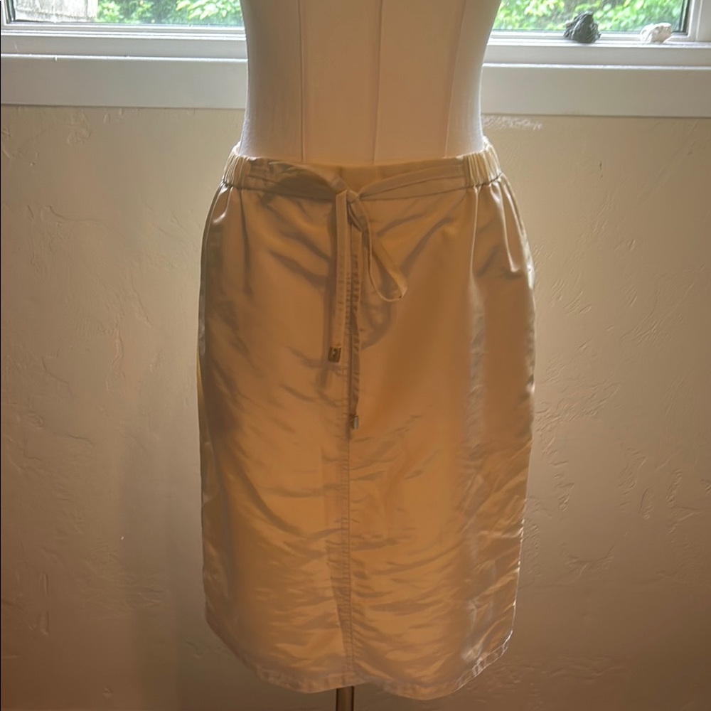 Doncaster Midi Skirt with Tie Front
